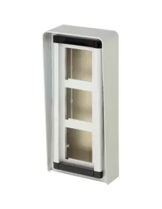 Bticino 2303 tersystem - Módulo de aluminio de 3 módulos para montaje en pared